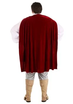 Fun Costumes The Prince Costume For Plus Size Men From Disney's Snow White -Disney Costumes Sales mens plus snow white prince costume alt 2