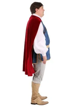 Fun Costumes The Prince Costume For Plus Size Men From Disney's Snow White -Disney Costumes Sales mens plus snow white prince costume alt 4