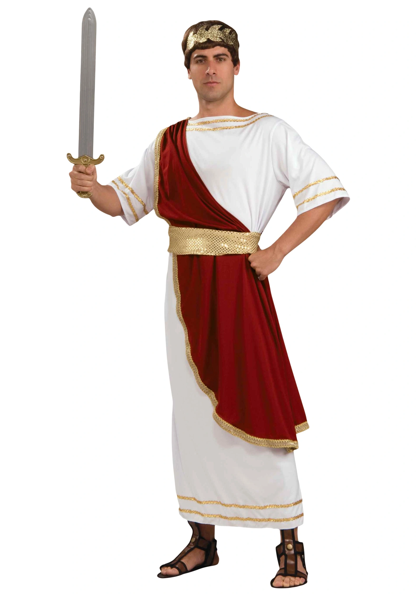 Forum Novelties, Inc Roman Emperor Costume For Men 3 Forum Novelties, Inc Roman Emperor Costume For Men