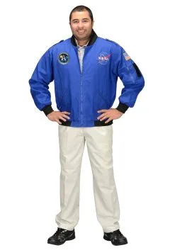 Aeromax NASA Apollo 11 Adult Flight Jacket Costume