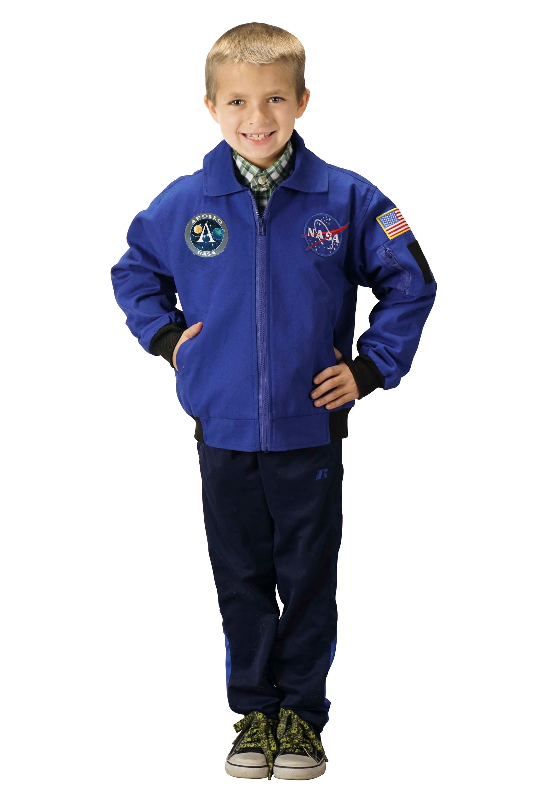 Aeromax NASA Apollo 11 Kids Flight Jacket Costume 3 Aeromax NASA Apollo 11 Kids Flight Jacket Costume