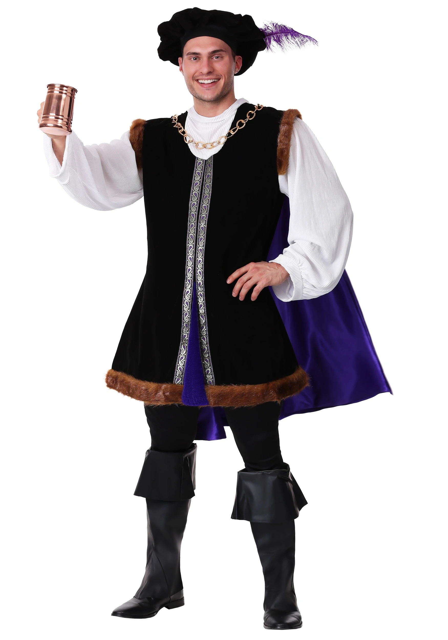 Fun Costumes Noble Renaissance Man Costume 3 Fun Costumes Noble Renaissance Man Costume