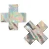 Pastease Silver Holographic X Pasties For Adults