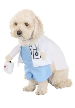 NINGBO PARTYCRAZE COSTUME CO.,LTD. Doctor Costume For Pets -Disney Costumes Sales pet doctor costume alt 1
