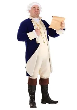 Fun Costumes Plus Size Alexander Hamilton Costume For Men