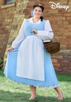 Fun Costumes Belle Blue Dress Costume For Plus Size Women From Disney's Beauty And The Beast