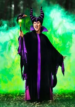 Fun Costumes Plus Size Classic Disney Maleficent Costume For Adults -Disney Costumes Sales plus size classic maleficent costume alt 1