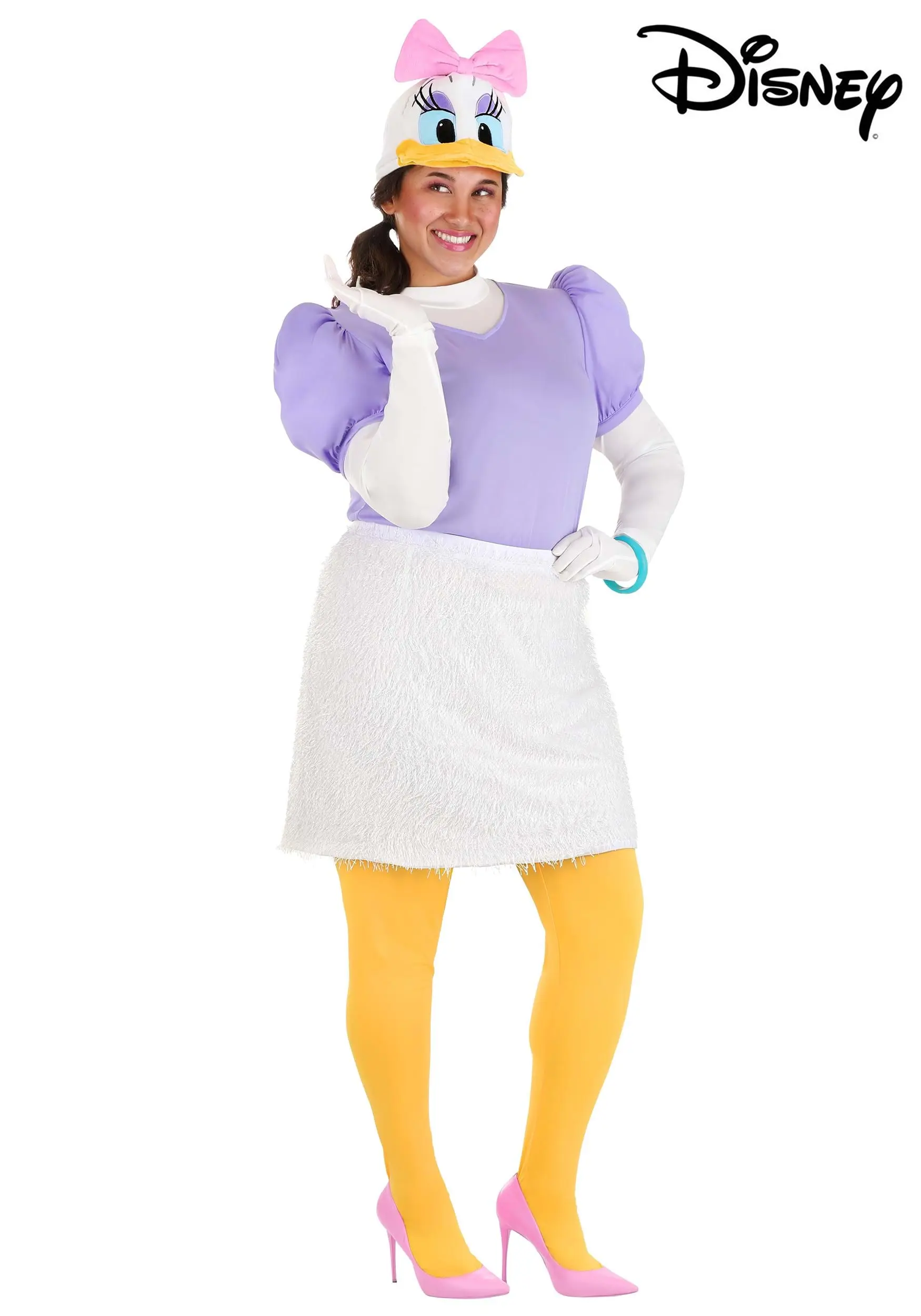 Armada Plus Size Women's Daisy Duck Costume 13 Armada Plus Size Women's Daisy Duck Costume - Image 11