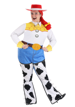 Fun Costumes Plus Size Deluxe Disney Toy Story Women's Jessie Costume -Disney Costumes Sales plus size deluxe jessie toy story costume alt 4