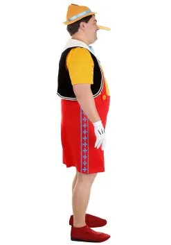 Fun Costumes Adult Plus Size Deluxe Disney Pinocchio Costume -Disney Costumes Sales plus size deluxe pinocchio costume alt 3
