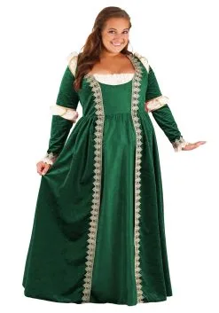 Fun Costumes Plus Size Women's Emerald Maiden Costume