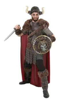 Fun Costumes Plus Size Legendary Viking Warrior Costume