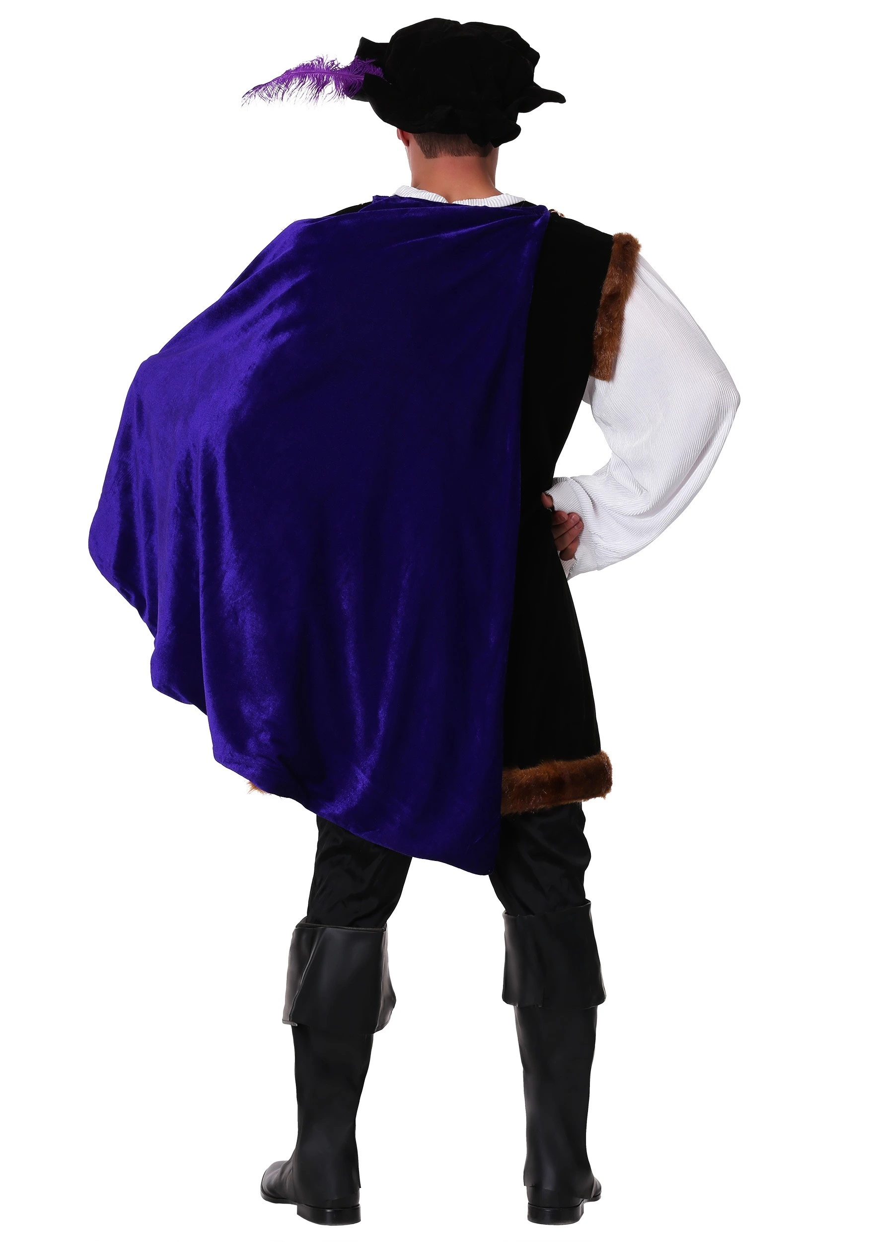 Fun Costumes Plus Size Noble Renaissance Man Costume 4 Fun Costumes Plus Size Noble Renaissance Man Costume - Image 2