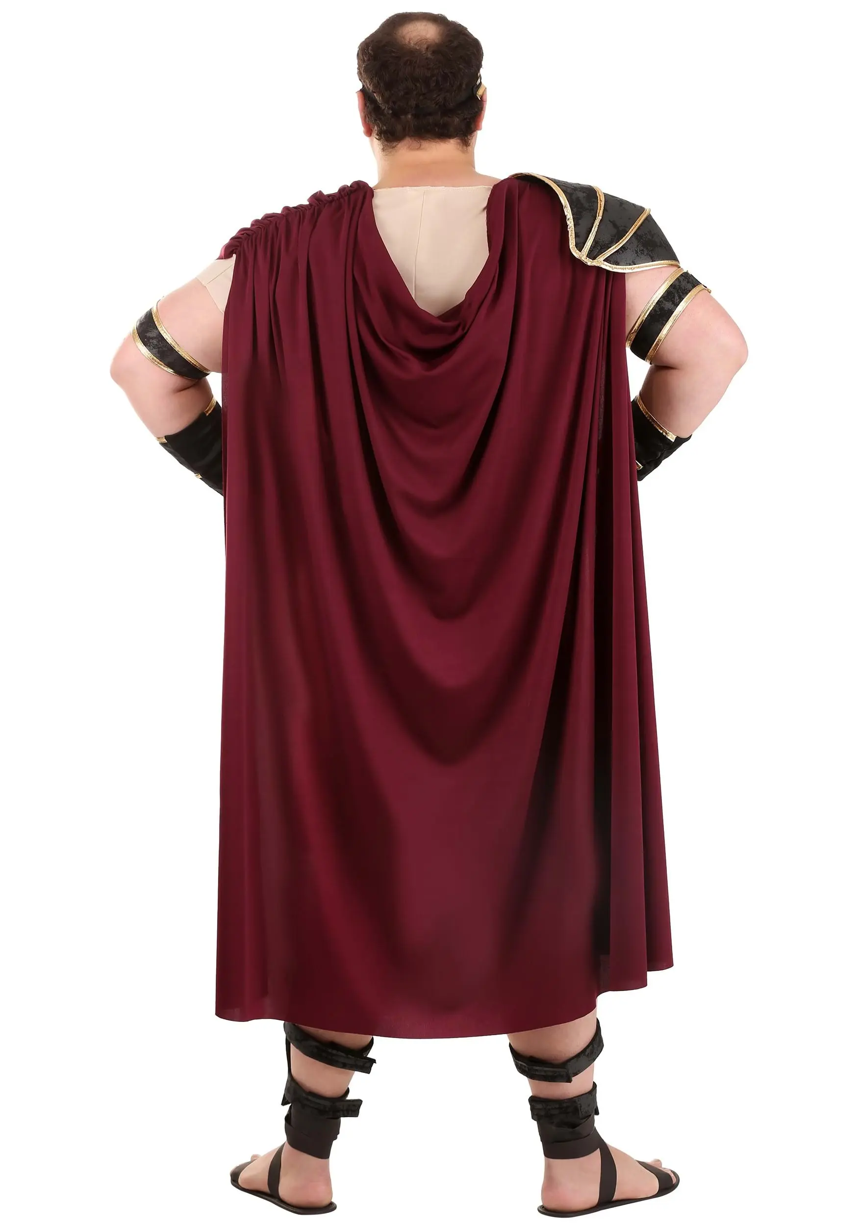 California Costume Collection Plus Size Roman Gladiator Men's Costume 4 California Costume Collection Plus Size Roman Gladiator Men's Costume - Image 2
