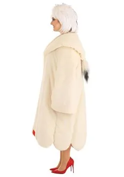 Fun Costumes Cruella De Vil Coat Costume For Plus Size Women From Disney's 101 Dalmatians 21 Fun Costumes Cruella De Vil Coat Costume For Plus Size Women From Disney's 101 Dalmatians -Disney Costumes Sales plus size womens deluxe cruella de vil costume alt 9