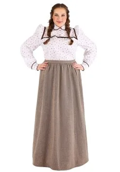 Fun Costumes Plus Size Westward Pioneer Costume For Women