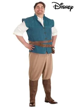 Fun Costumes Flynn Rider Costume For Plus Size Men From Disney's Tangled -Disney Costumes Sales plus tangled flynn rider costume alt 3