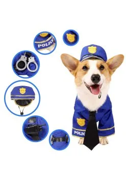 Joyin Pet Police Costume -Disney Costumes Sales police pet costume alt 3
