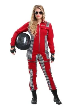 Fun Costumes Racer Jumpsuit Plus Size Women's Costume