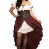 Dreamgirl Saloon Girl Women's Plus Size Costume -Disney Costumes Sales saloon girl womens plus size costume