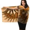 Elope Steampunk Wings Brown Lightweight Scarf -Disney Costumes Sales steampunk wings lightweight scarf