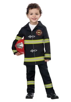 California Costume Collection Toddler Jr Fire Chief Costume