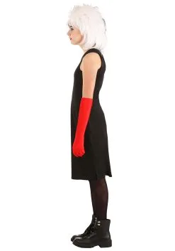 Fun Costumes Cruella De Vil Coat Costume For Teens From Disney's 101 Dalmatians -Disney Costumes Sales tween cruella de vil costume alt 10