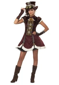 California Costume Collection Tween Girls Steampunk Costume