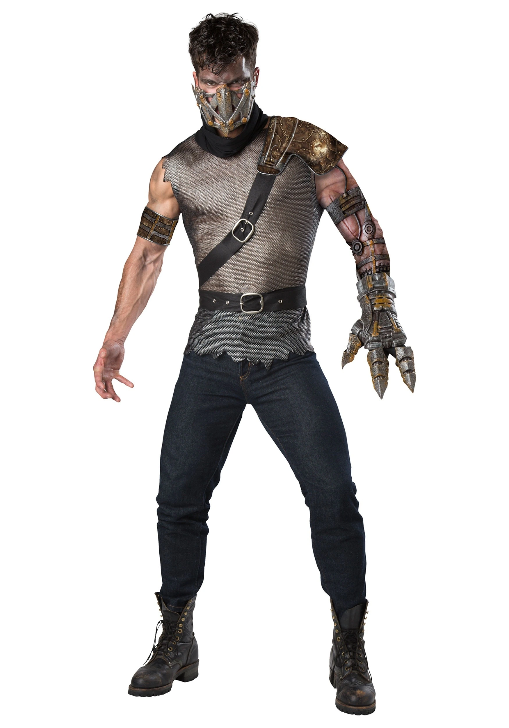 In Character Wasteland Warrior Men's Costume 3 In Character Wasteland Warrior Men's Costume