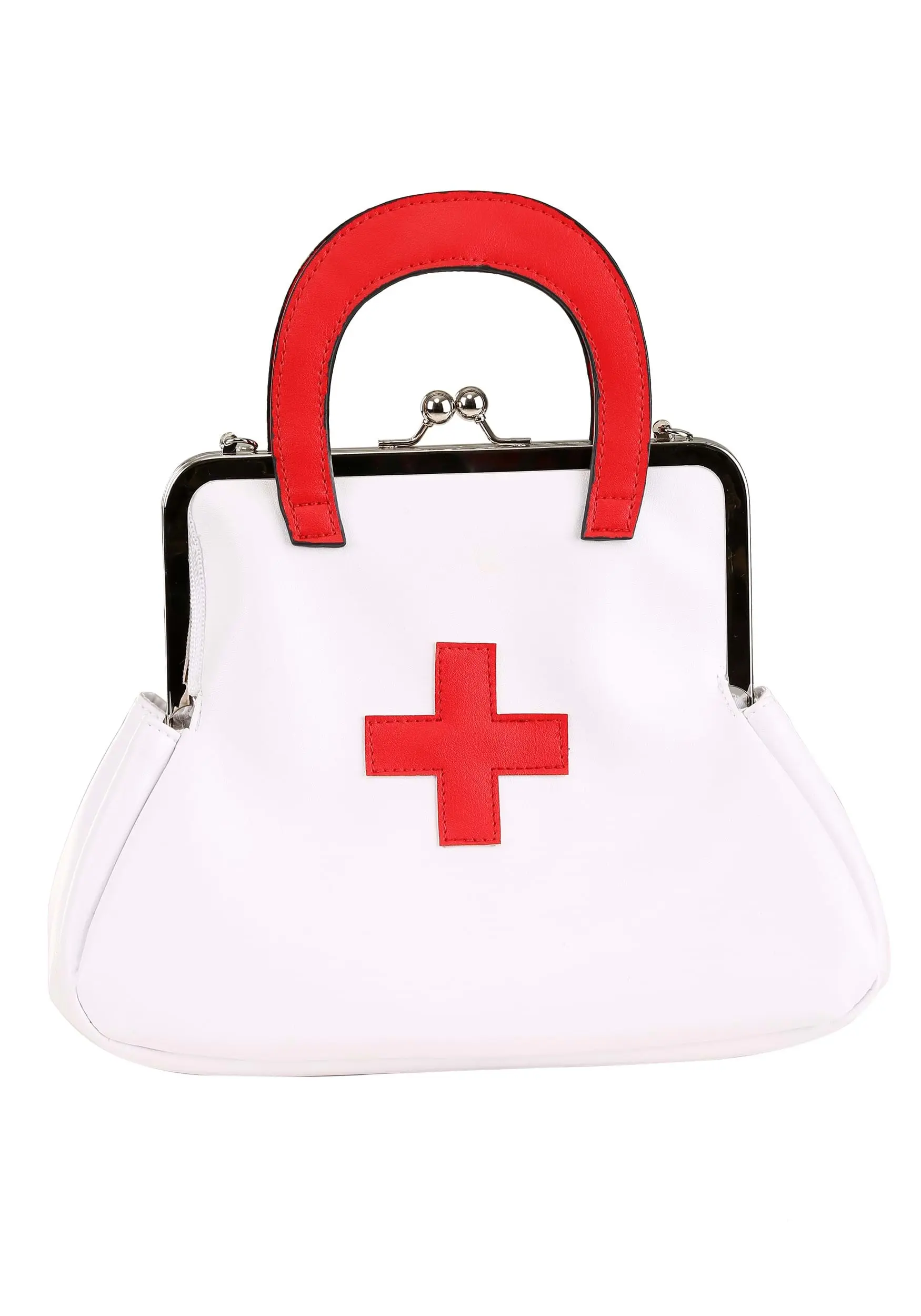 Fushengyuan Industry CO., White Nurse Costume Accessory Purse 4 Fushengyuan Industry CO., White Nurse Costume Accessory Purse - Image 2