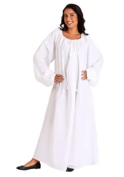 Fun Costumes White Renaissance Chemise Costume