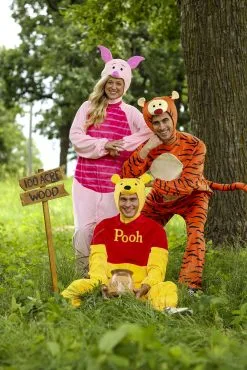 Disguise Limited Adult Deluxe Winnie The Pooh Piglet Costume -Disney Costumes Sales winnie the pooh piglet deluxe adult costume alt 7