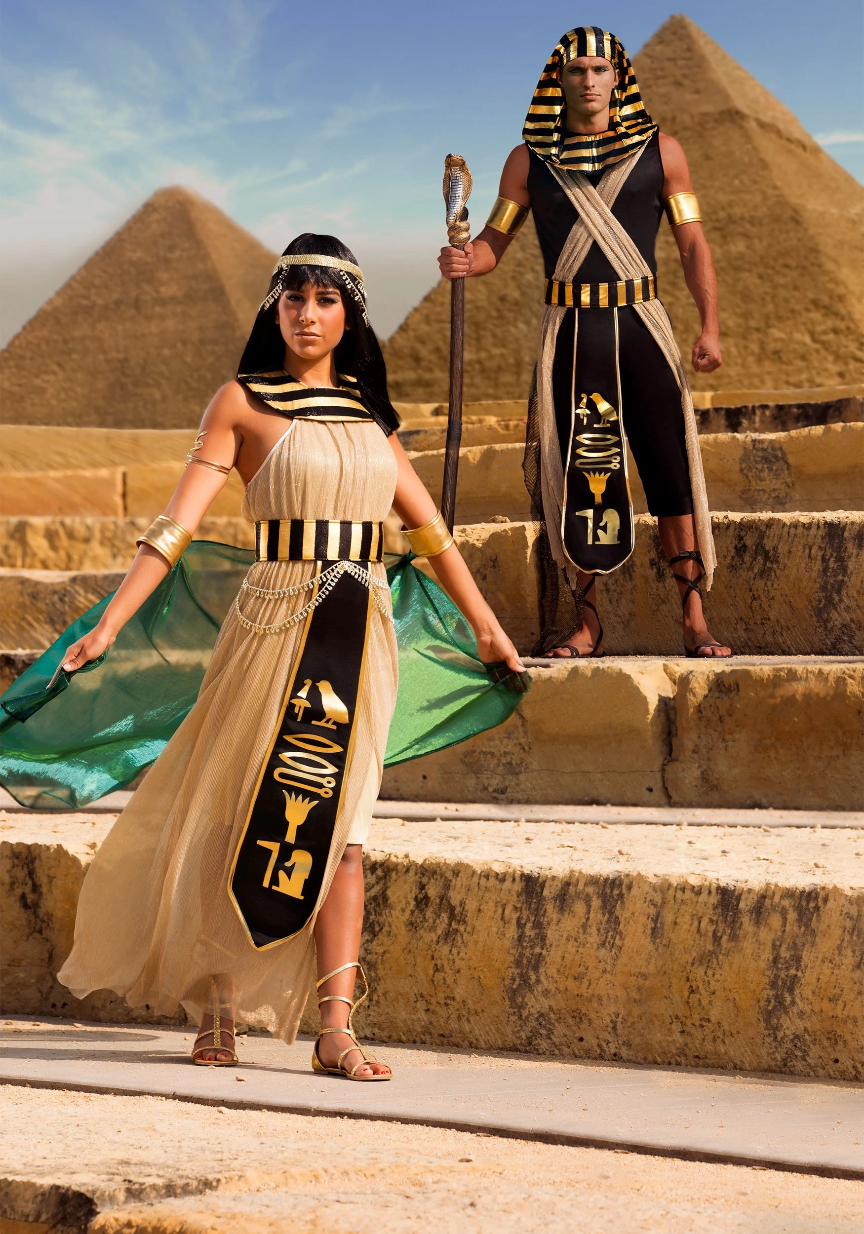 Fun Costumes All Powerful Cleopatra Women's Costume 4 Fun Costumes All Powerful Cleopatra Women's Costume - Image 2