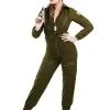 Fun Costumes Women's Army Flightsuit Costume -Disney Costumes Sales womens army flightsuit costume