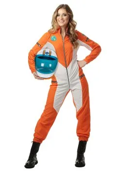 Fun Costumes Womens Astronaut Jumpsuit Costume