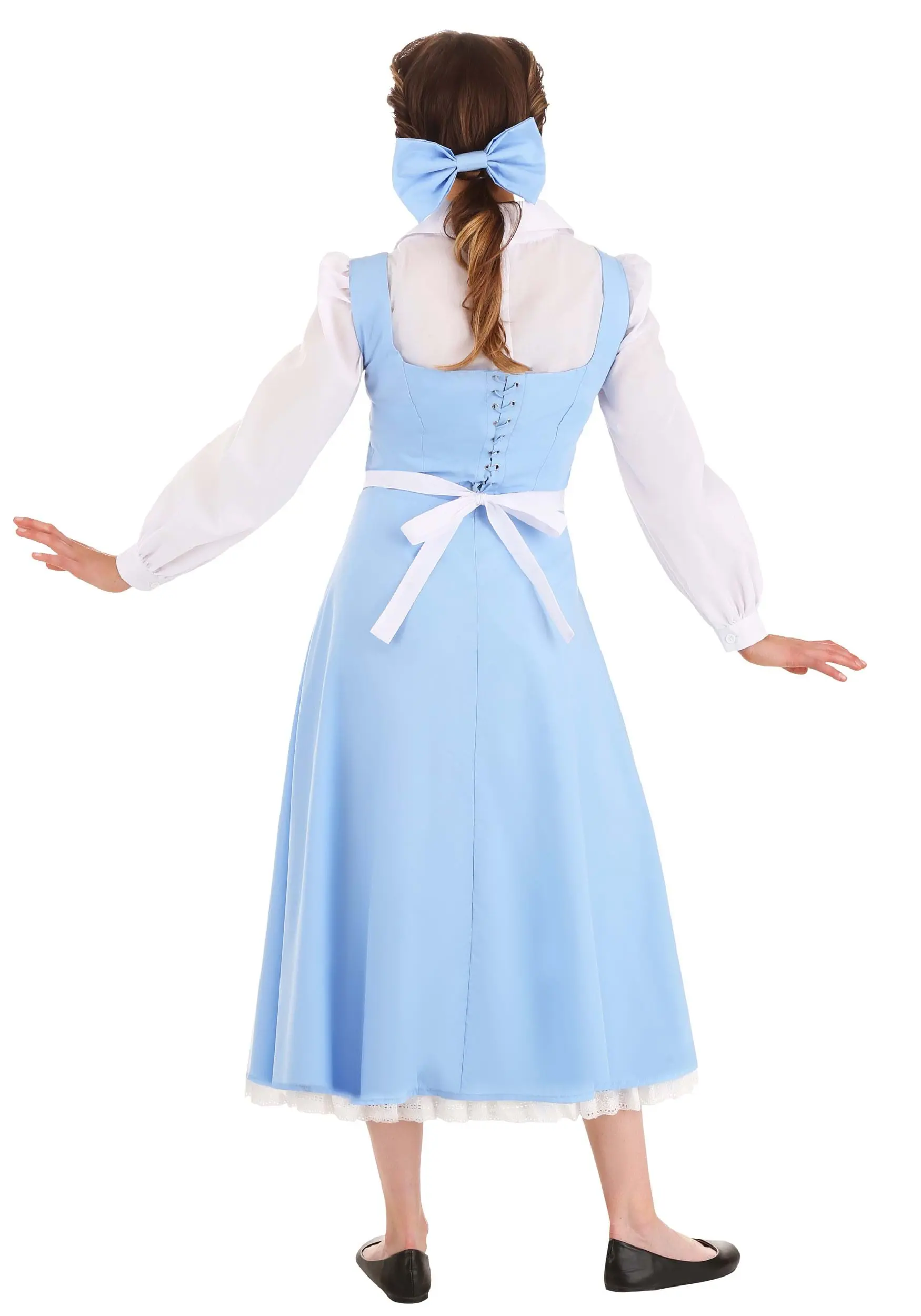 Fun Costumes Belle Blue Dress Costume For Women From Disney's Beauty And The Beast 6 Fun Costumes Belle Blue Dress Costume For Women From Disney's Beauty And The Beast - Image 4