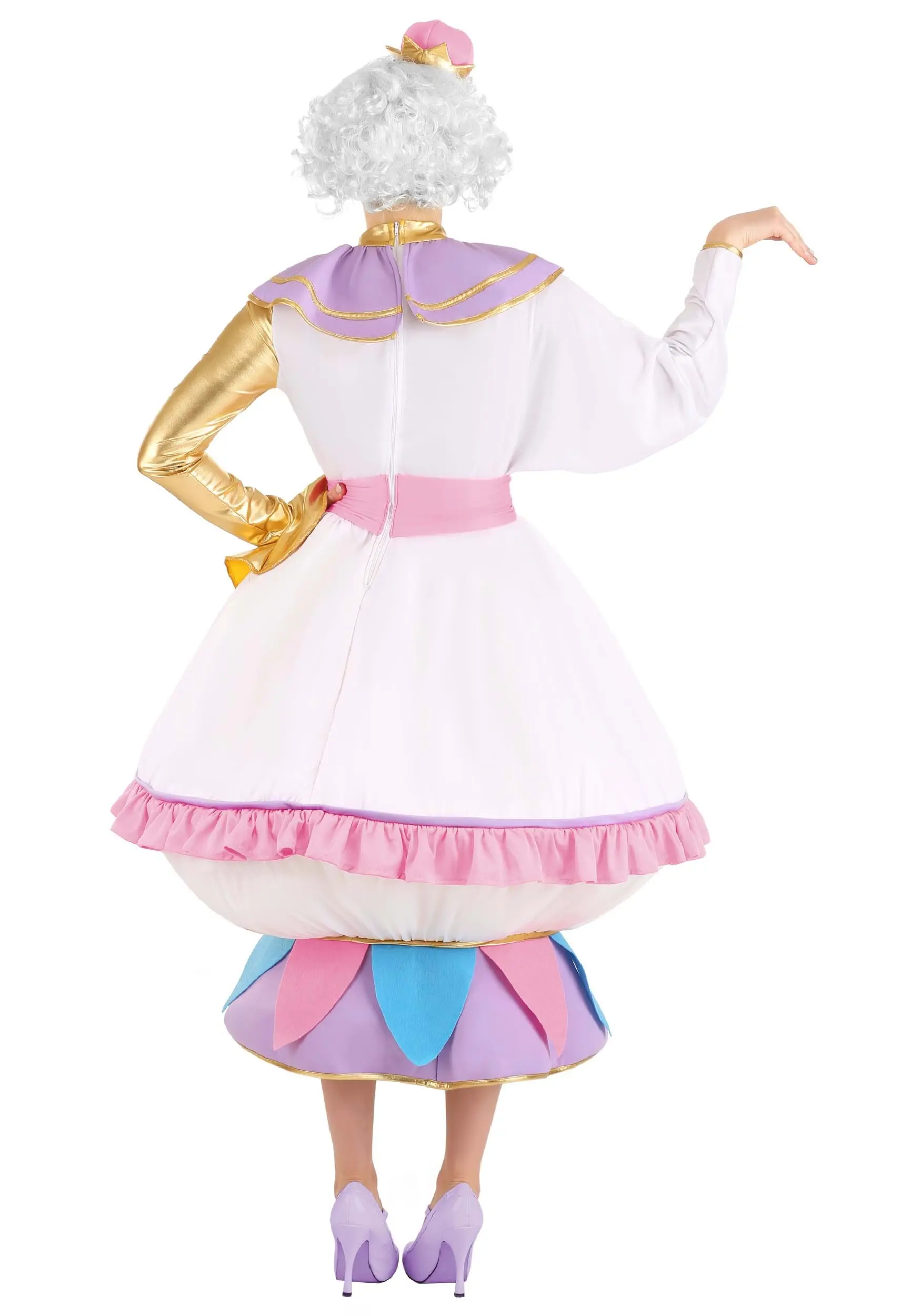 Fun Costumes Mrs. Potts Costume For Women From Disney's Beauty And The Beast 5 Fun Costumes Mrs. Potts Costume For Women From Disney's Beauty And The Beast - Image 3