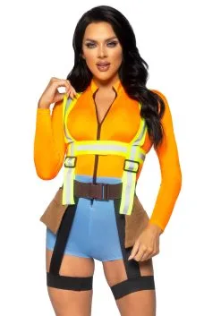 LEG AVENUE Construction Worker Costume For Women