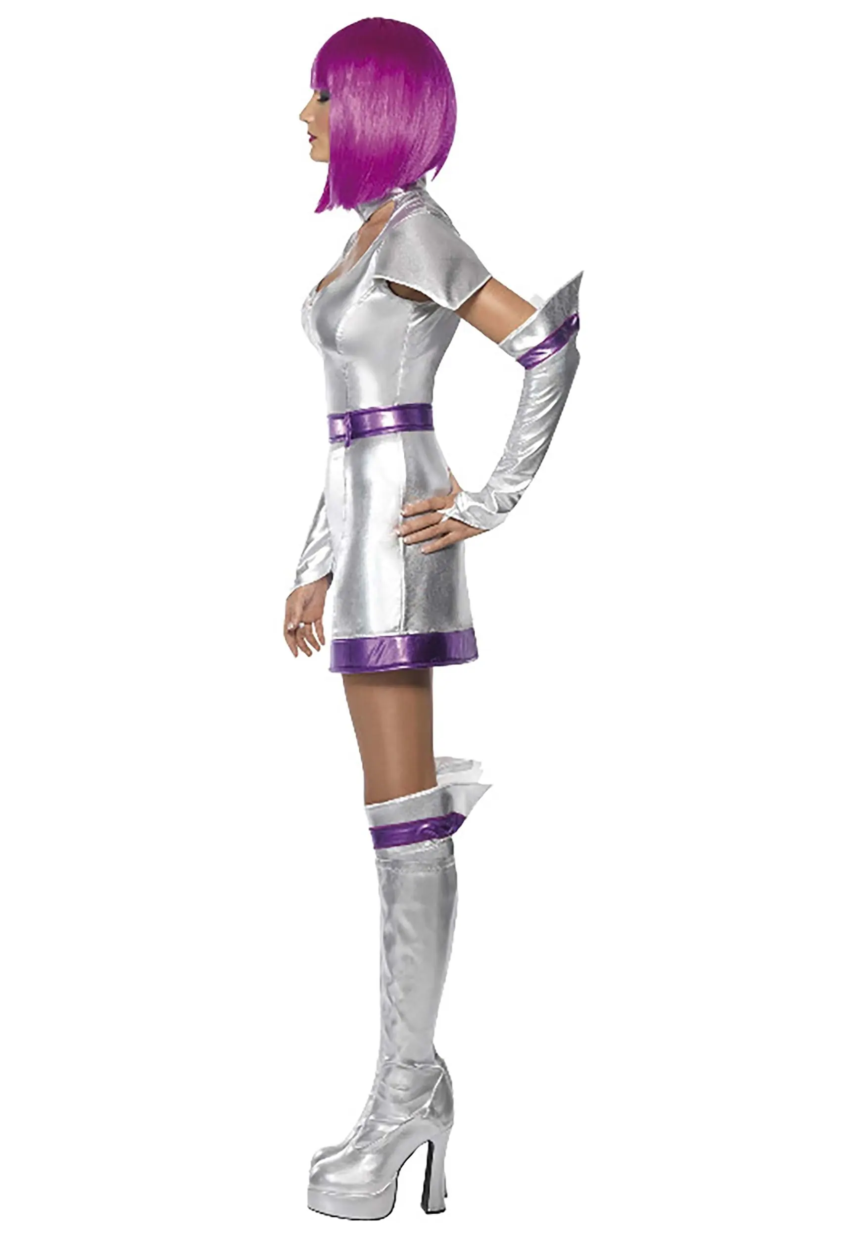 Smiffys Sexy Fever Space Cadet Costume For Women 5 Smiffys Sexy Fever Space Cadet Costume For Women - Image 3