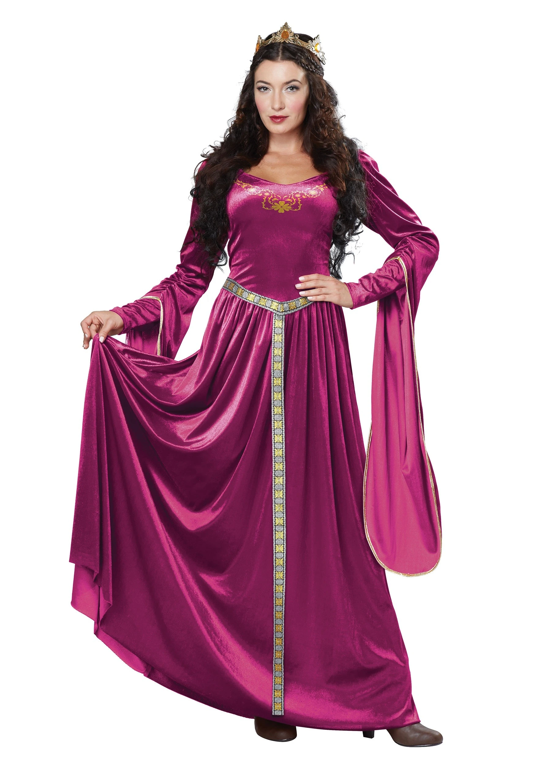 California Costume Collection Lady Guinevere Costume For Women 3 California Costume Collection Lady Guinevere Costume For Women