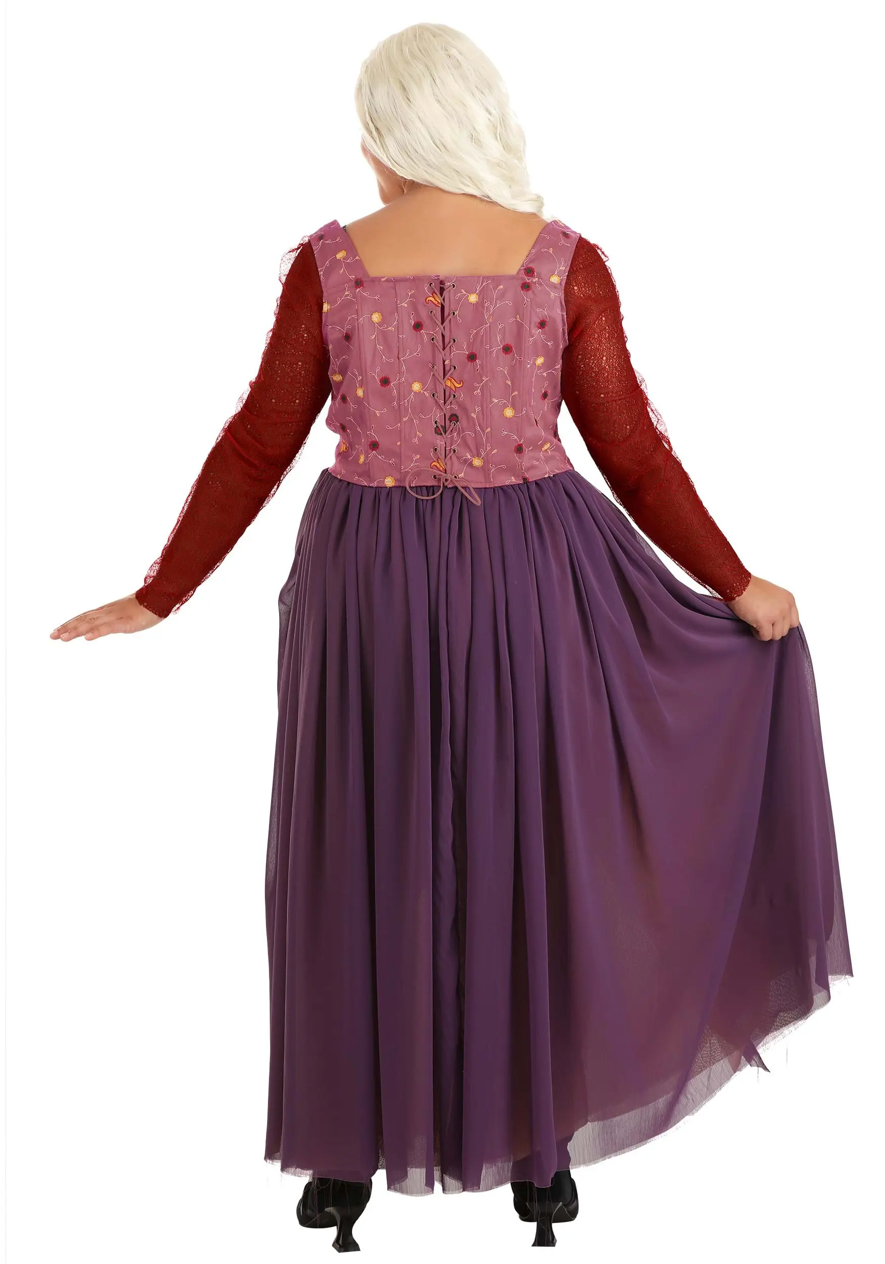 Fun Costumes Sarah Sanderson Costume For Plus Size Women From Disney's Hocus Pocus 4 Fun Costumes Sarah Sanderson Costume For Plus Size Women From Disney's Hocus Pocus - Image 2