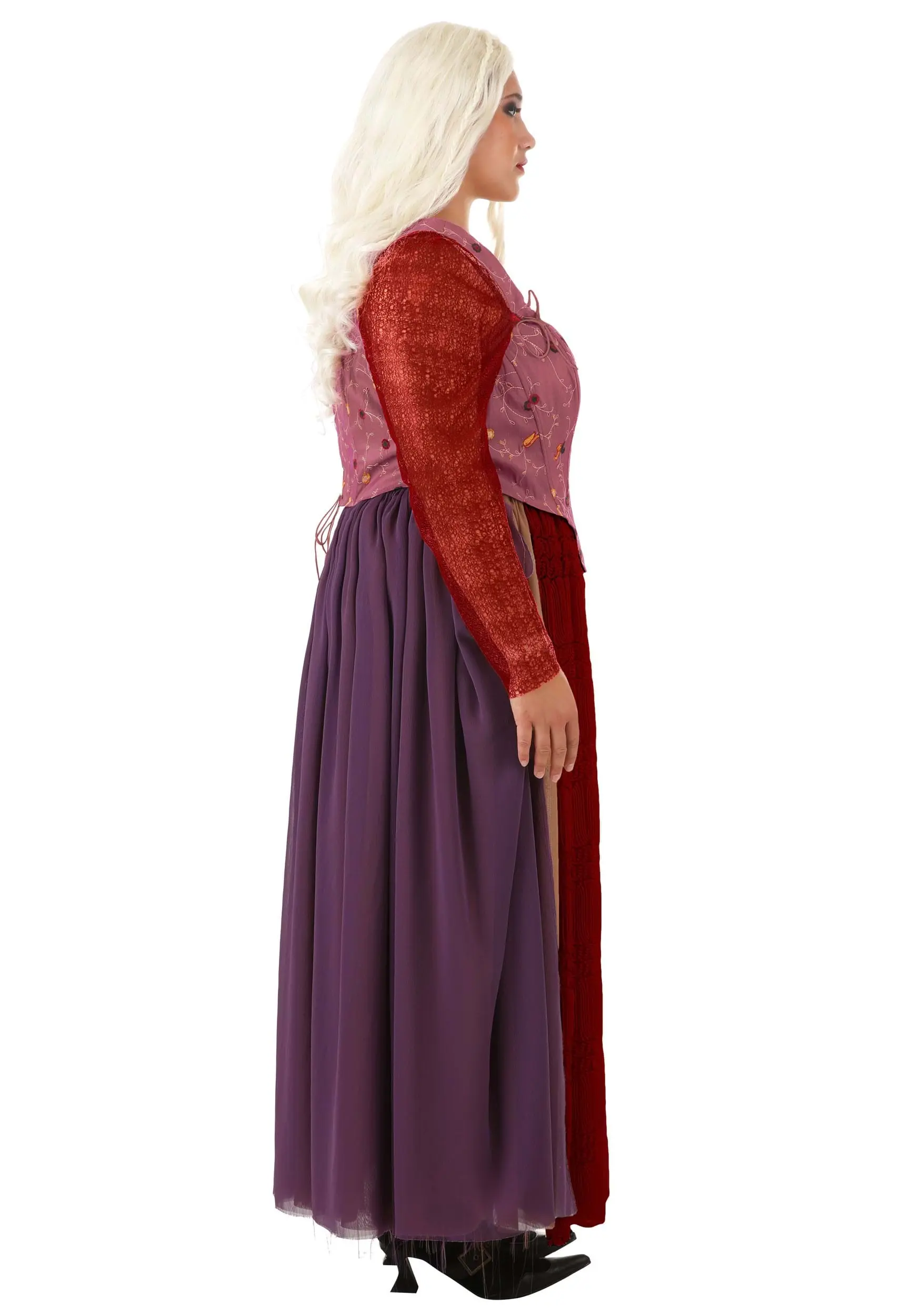 Fun Costumes Sarah Sanderson Costume For Plus Size Women From Disney's Hocus Pocus 7 Fun Costumes Sarah Sanderson Costume For Plus Size Women From Disney's Hocus Pocus - Image 5