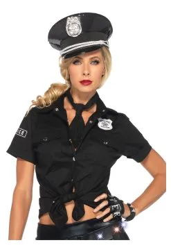 LEG AVENUE Women's Police Shirt & Tie