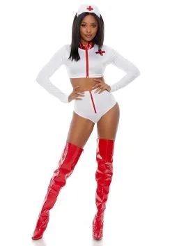 Forplay Rescue Me Nurse Costume For Women -Disney Costumes Sales womens rescue me nurse costume alt 3