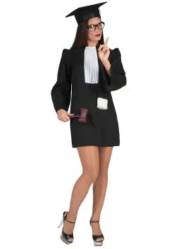 Funny Fashions Women's Sexy Judge June Costume
