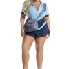 Party King Sexy Plus Size Postal Honey Costume For Women