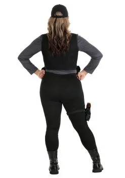 Fun Costumes Women's SWAT Babe Costume -Disney Costumes Sales womens swat babe costume alt 3