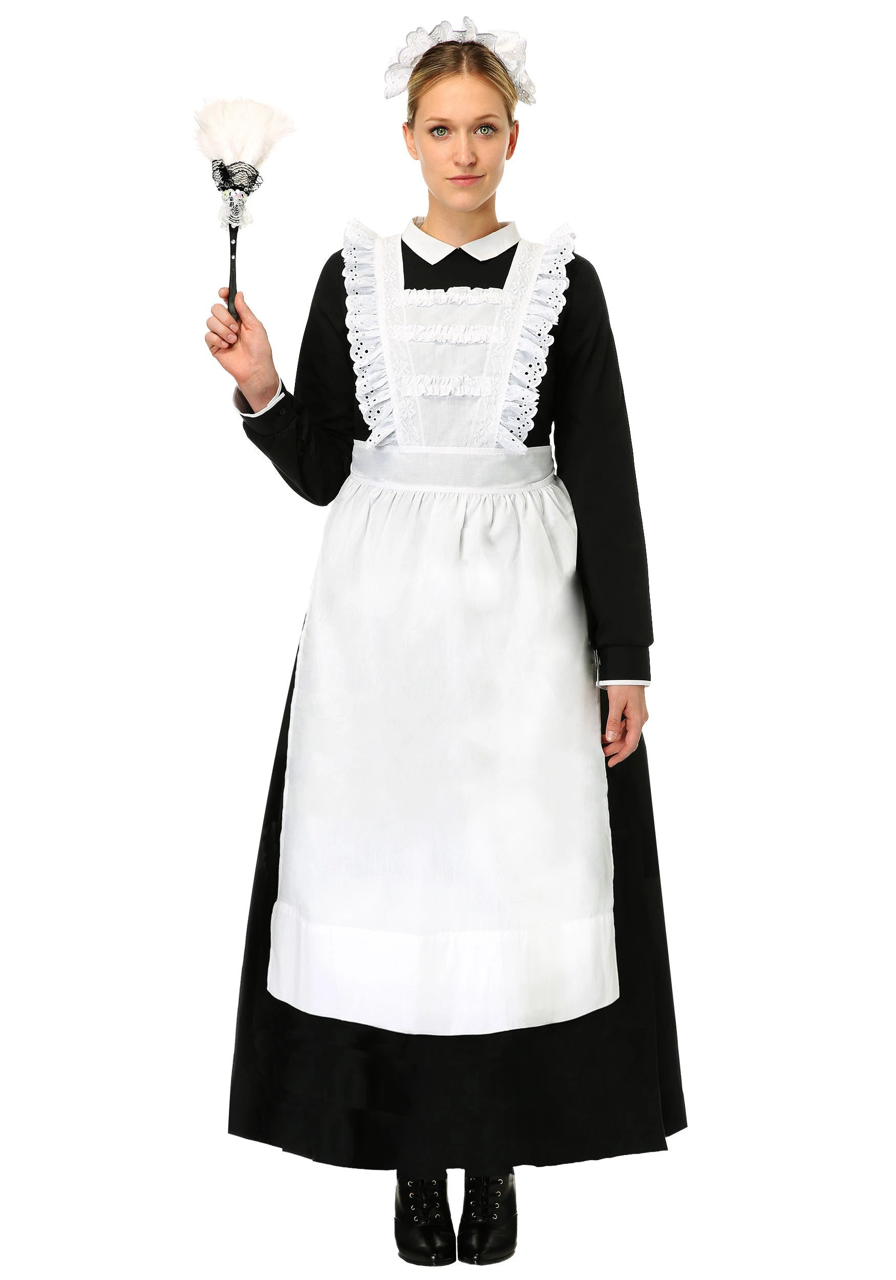 Fun Costumes Womens Traditional Maid Costume 3 Fun Costumes Womens Traditional Maid Costume