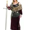 Fun Costumes Women's Plus Sized Viking Goddess Costume